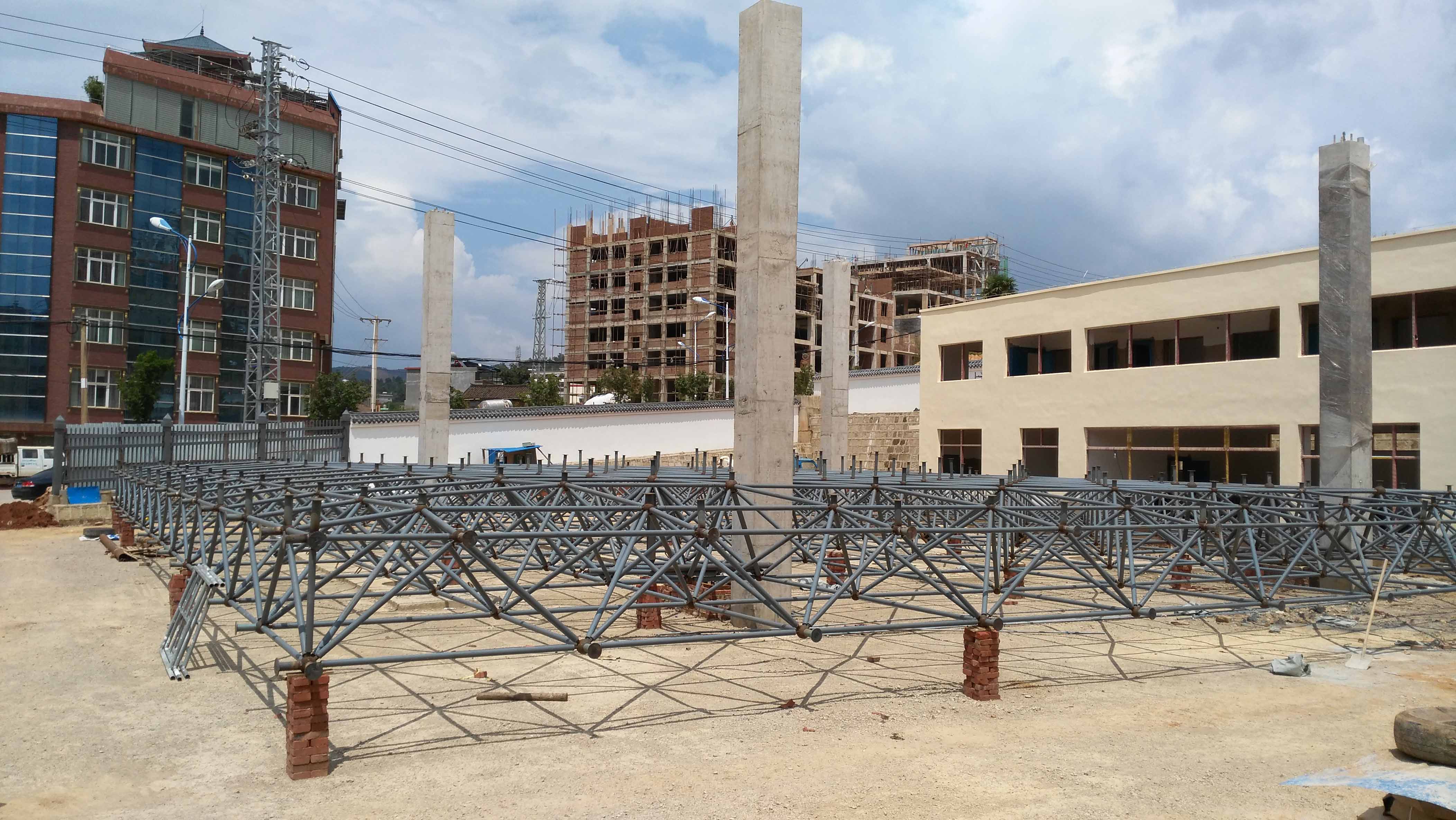 奉化小型加油站网架