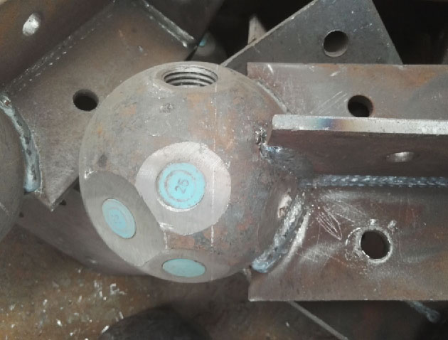 奉化螺栓球球塞，网架配件