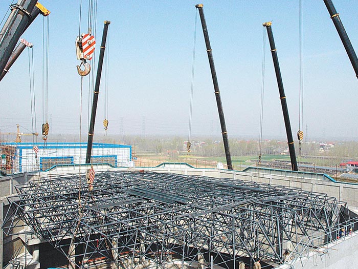 奉化网架高空滑移法