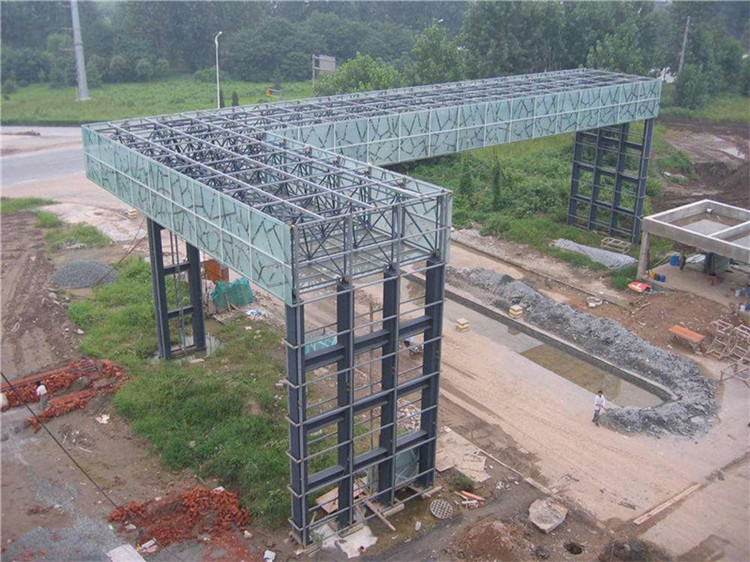 奉化收费站网架