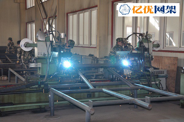 奉化螺栓球网架加工车间